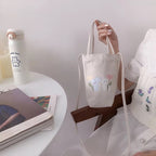 Sac porte-bouteille portable pour bubble tea à emporter - Câlin Kawaii