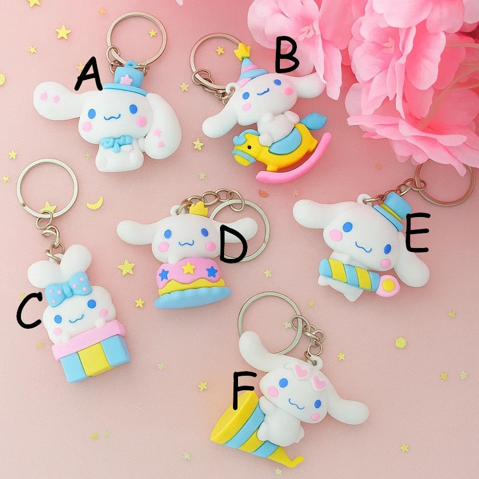 Porte-clés Cinnamoroll Kawaii