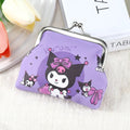 Porte-monnaie Kuromi Noir Compact