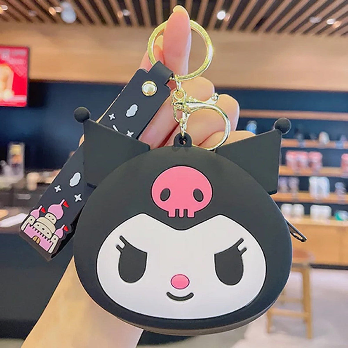 Porte-monnaie Kuromi Compact et Chic