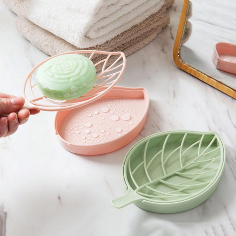 Porte-Savon en Forme de Feuille