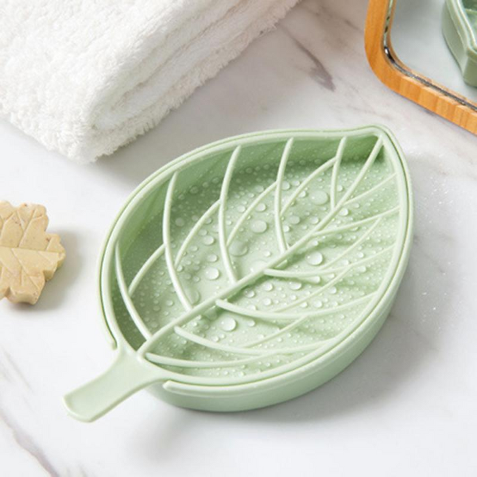 Porte-Savon en Forme de Feuille