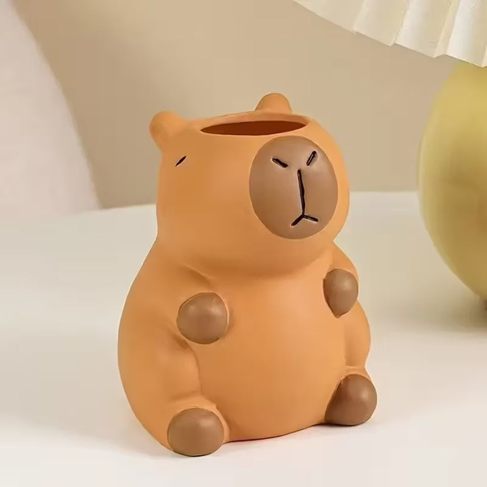 Pot à Crayons Capybara Mignon
