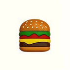 Protège-Câble en Silicone Forme Hamburger