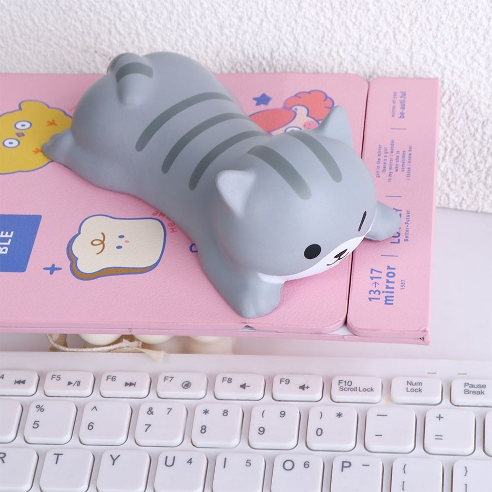 Repose-poignet Chat Gris