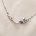 Collier de Chat Sakura Floral