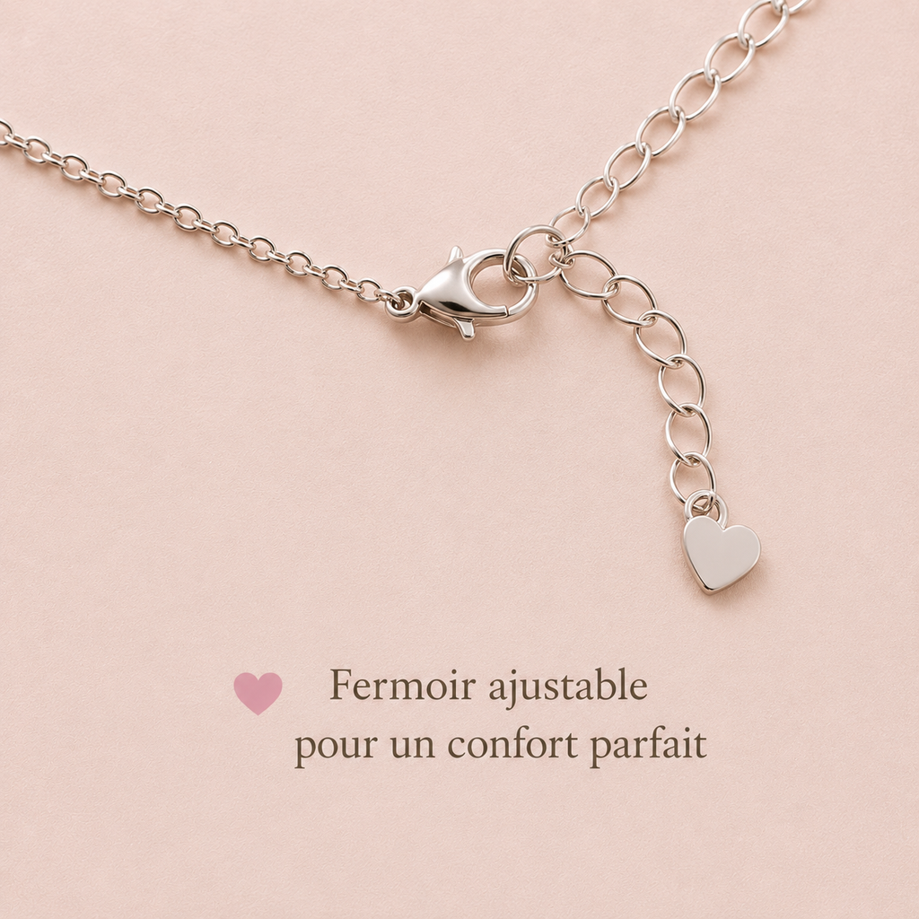 Collier en Cœur et Patte