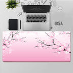 Tapis de bureau Sakura Montagne - Câlin Kawaii