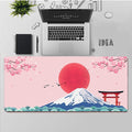 Tapis de bureau Sakura Montagne - Câlin Kawaii