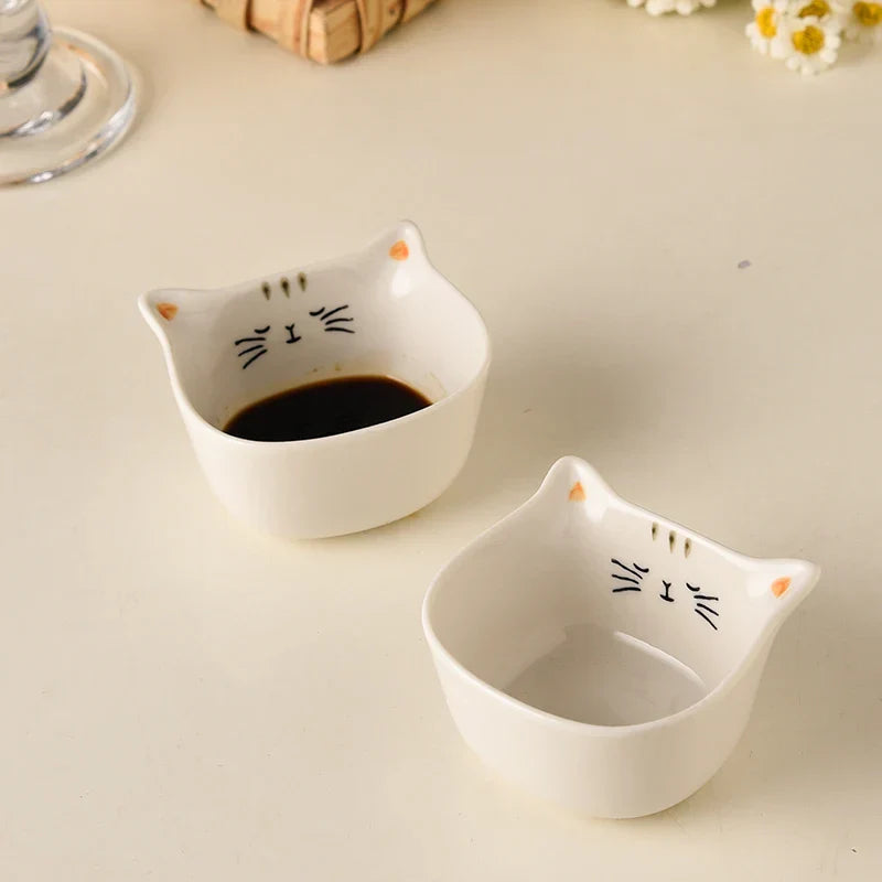 Coupelle en Céramique Chat Mignon