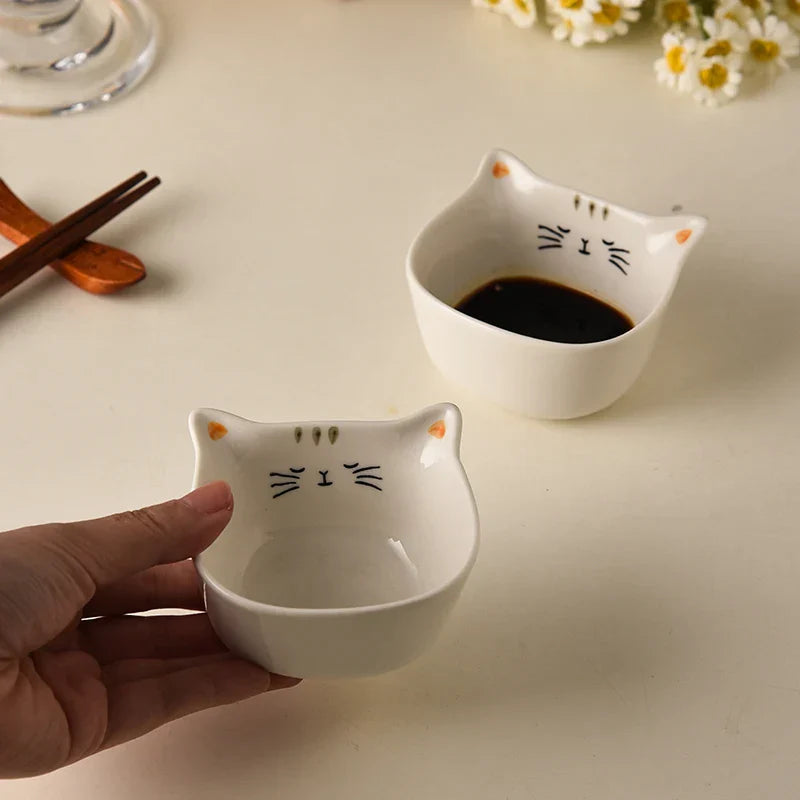 Coupelle en Céramique Chat Mignon