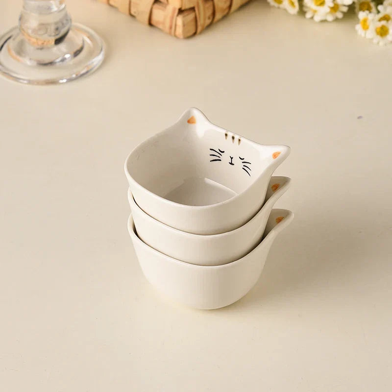Coupelle en Céramique Chat Mignon
