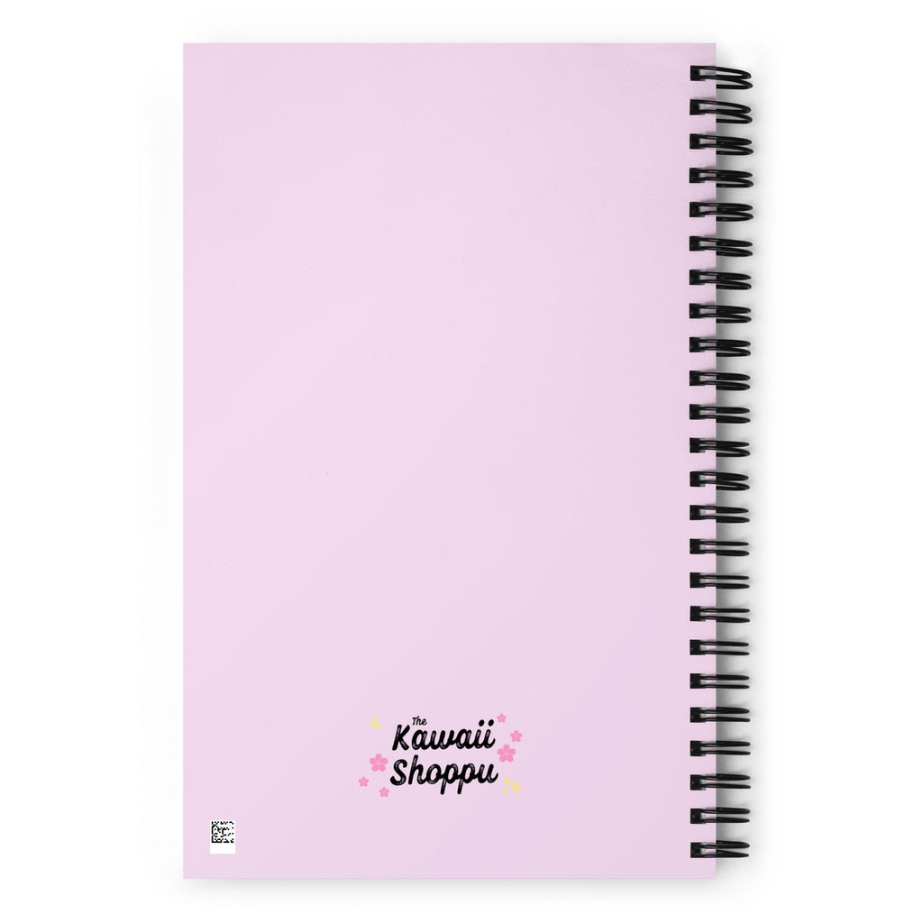 Carnet à Spirale Urbain Futuriste Pastel