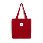 Sac cabas shopping en velours côtelé style INS simple - Câlin Kawaii
