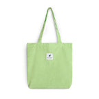 Sac cabas shopping en velours côtelé style INS simple - Câlin Kawaii