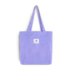 Sac cabas shopping en velours côtelé style INS simple - Câlin Kawaii