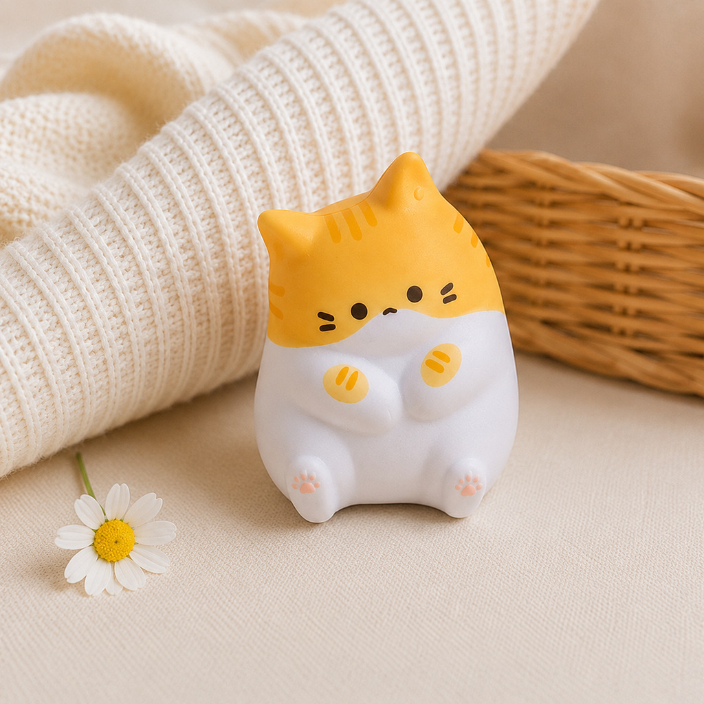 Chat Squishy Dodu Coloré