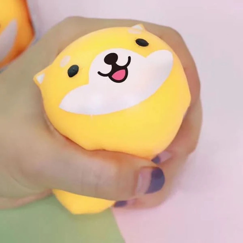Jouet Squishy en Forme de Shiba Inu