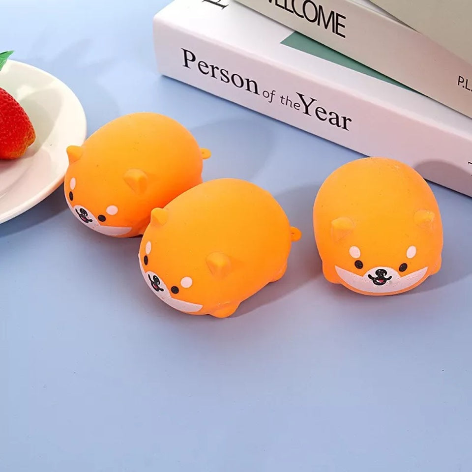 Jouet Squishy en Forme de Shiba Inu