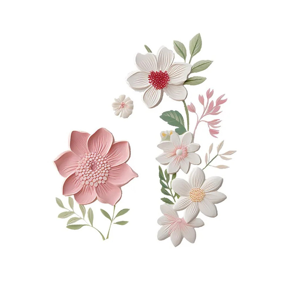 Sticker Mural aux Fleurs