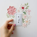 Sticker Mural aux Fleurs