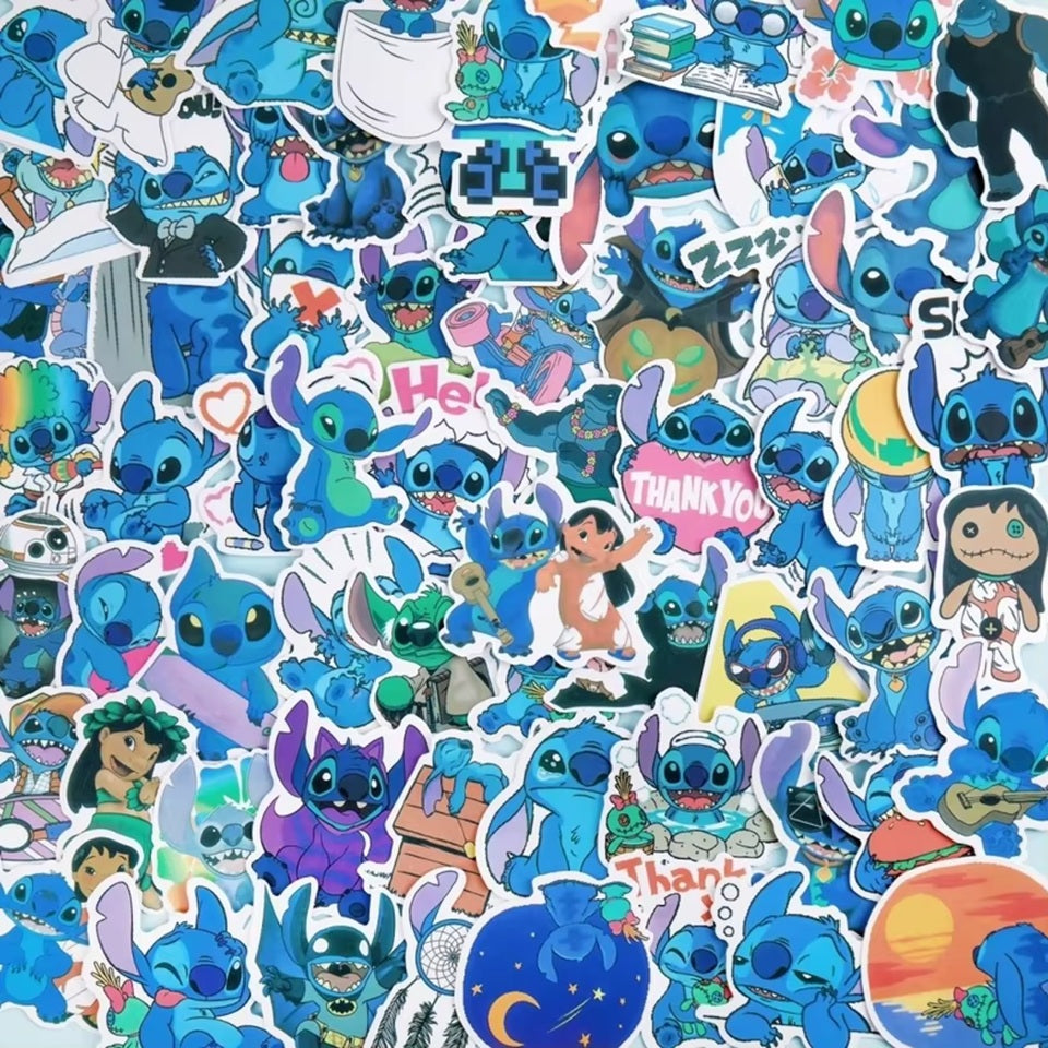 Stickers Lilo et Stitch - Lot de 20