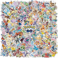 Lot de 20 Stickers Pokémon Colorés