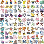 Lot de 20 Stickers Pokémon Colorés