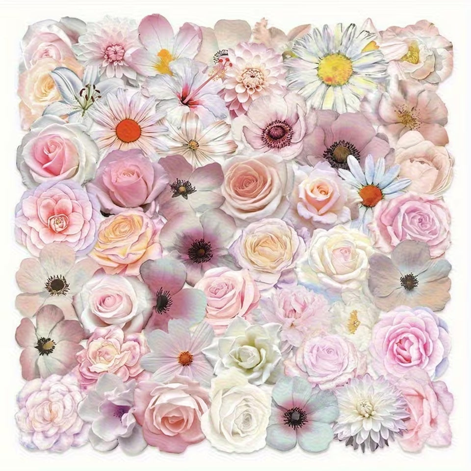 Stickers Florale Douceur en Lot de 20