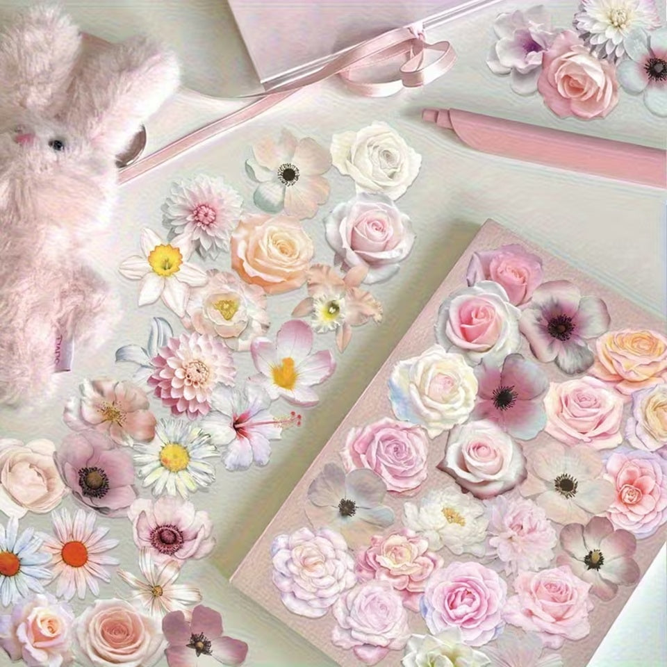 Stickers Florale Douceur en Lot de 20