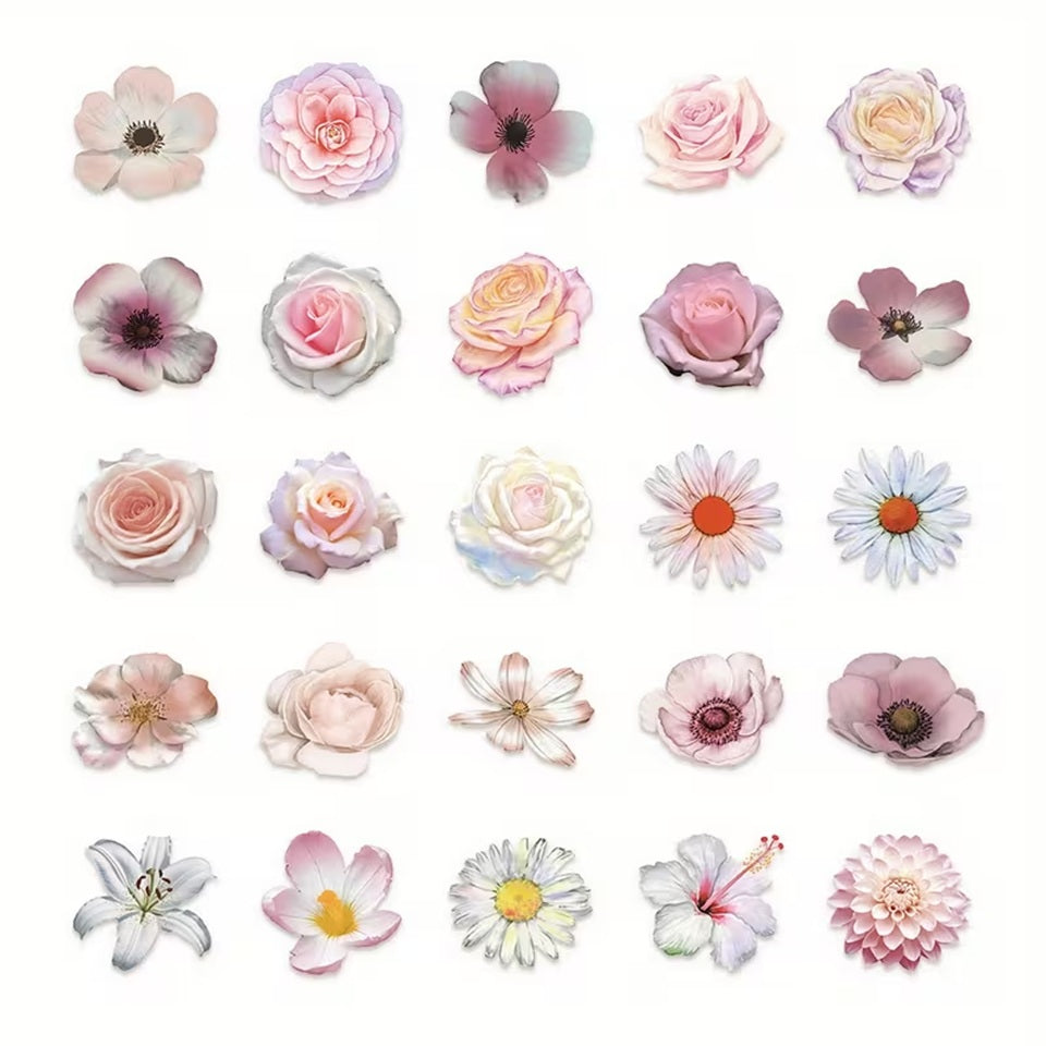 Stickers Florale Douceur en Lot de 20