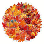 Stickers Feuilles d'Automne, Lot de 20