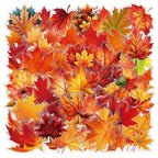 Stickers Feuilles d'Automne, Lot de 20