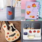 Stickers Feuilles d'Automne, Lot de 20