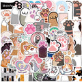 Stickers Pattes de Chat en Lot de 20