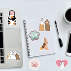 Stickers Pattes de Chat en Lot de 20
