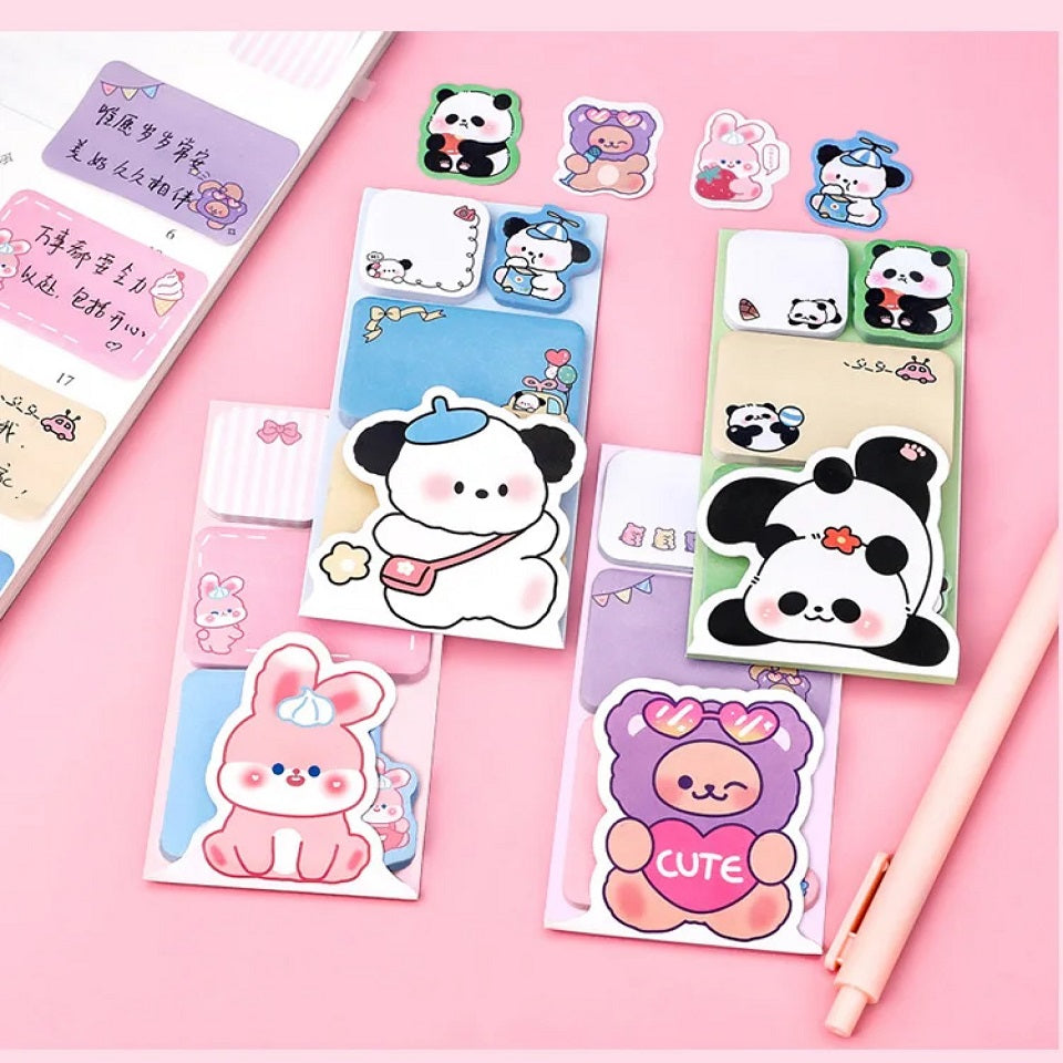 Post-it avec Animaux Joyeux