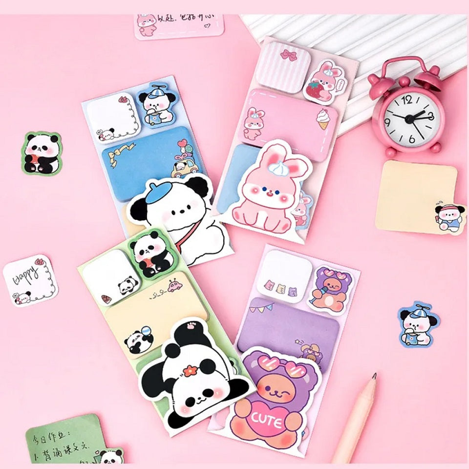 Post-it avec Animaux Joyeux