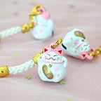 Grelot Maneki Neko avec Sangle