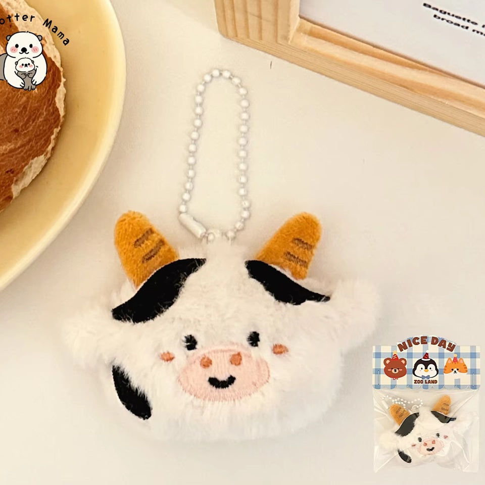 Porte-clés Peluche Animaux Mignon