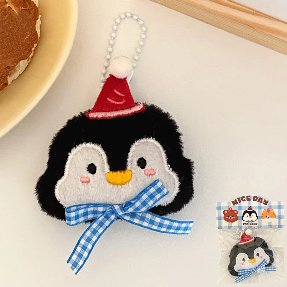 Porte-clés Peluche Animaux Mignon