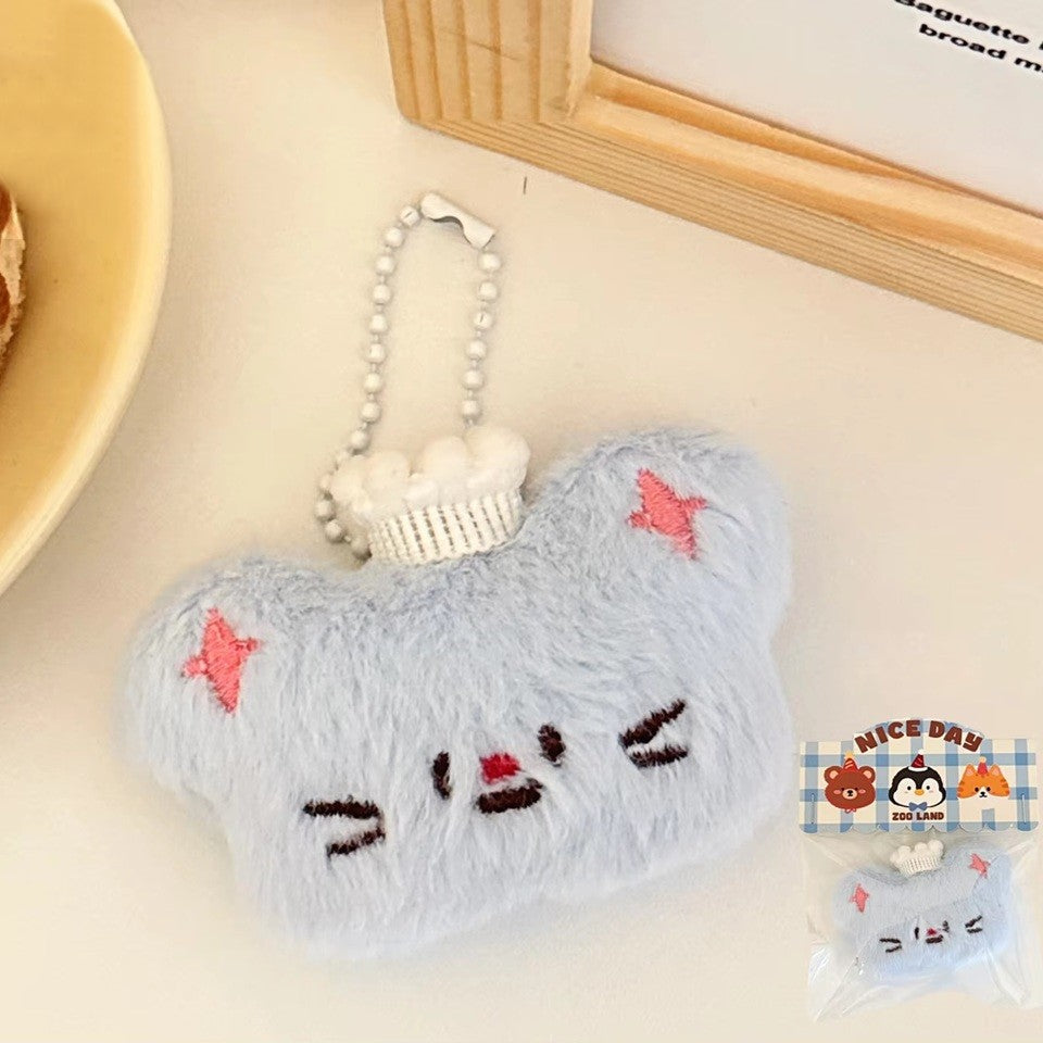 Porte-clés Peluche Animaux Mignon