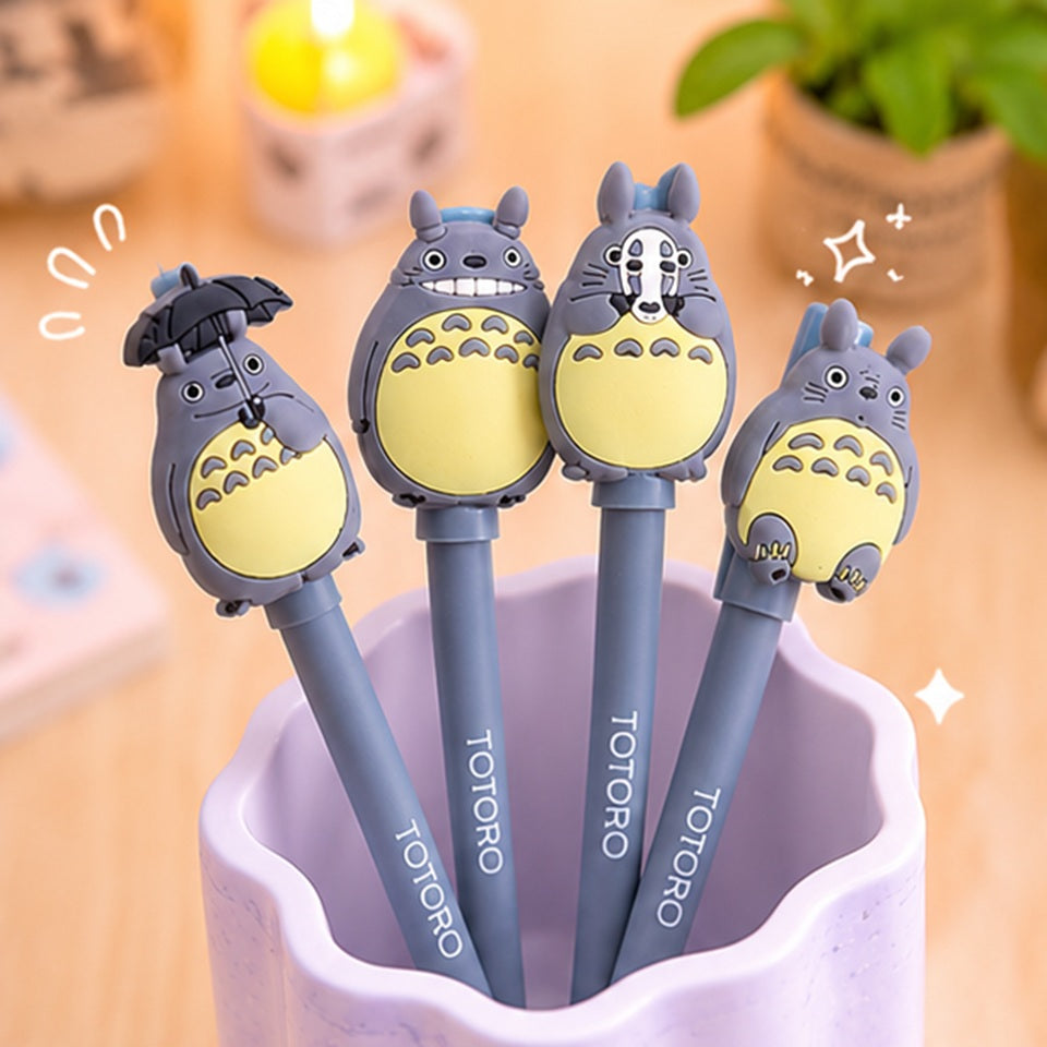 Stylo Bleu Motif Totoro