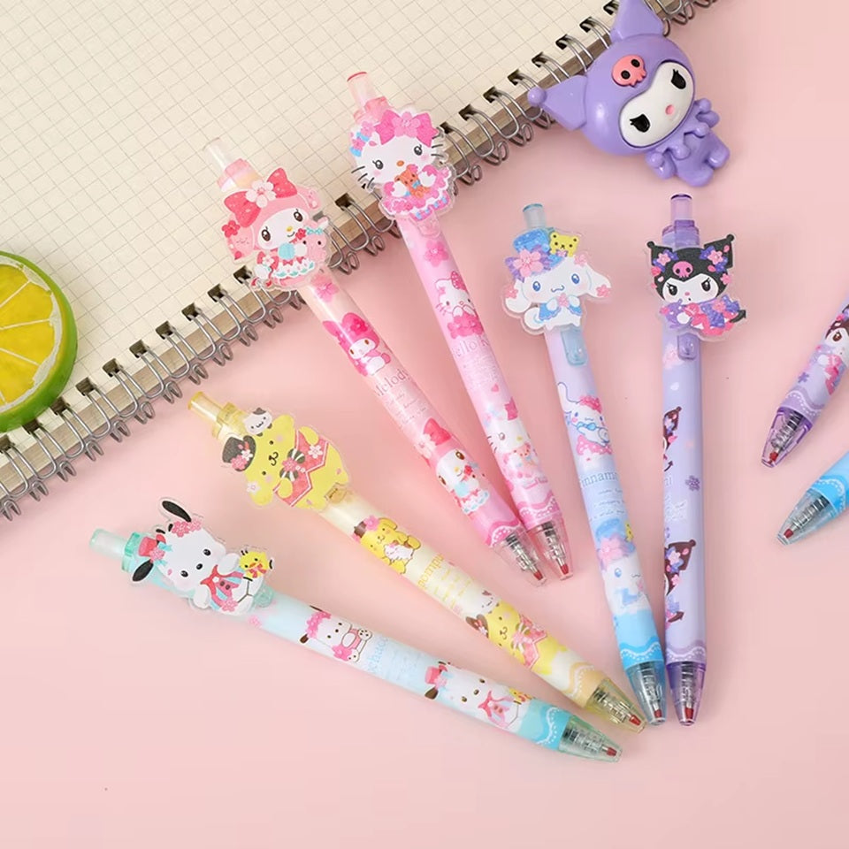 Stylo Sanrio aux Fleurs de Sakura