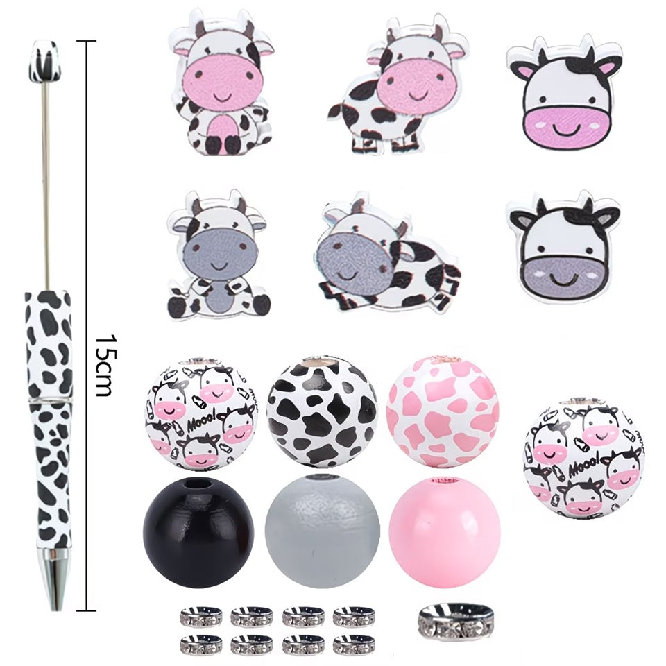 Stylo Breloques Vache DIY