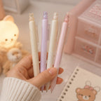 Kit de Papeterie Kawaii Patte de Chat Rose et Noir