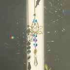 Suspension en Strass Fleur de Lotus