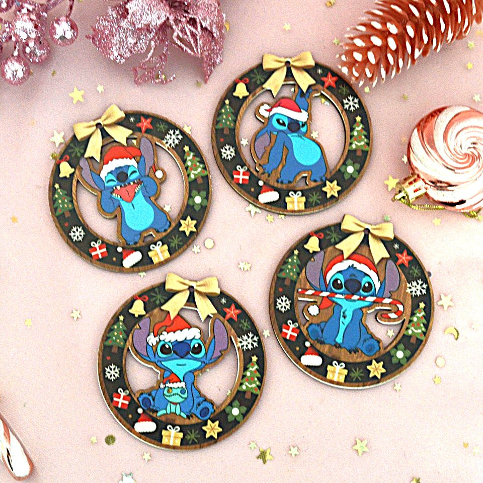 Décoration de Sapin Stitch Officielle