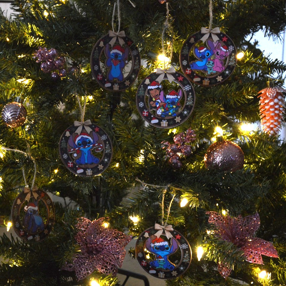 Décoration de Sapin Stitch Officielle