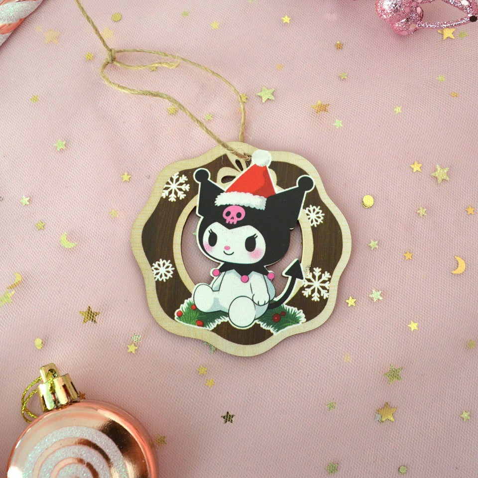 Décoration de Sapin Kuromi Mignon